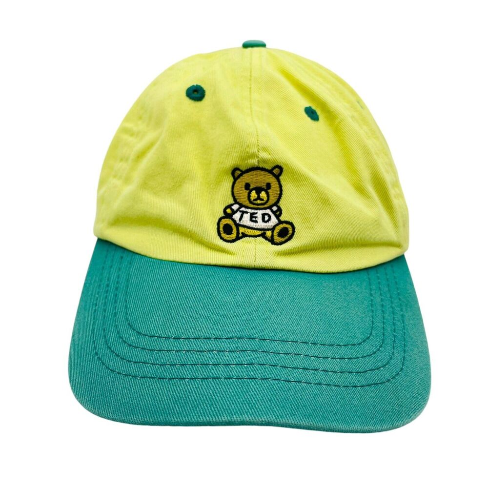Original Teddy Fresh Yellow Ted Hat Hard to Find 2017 Strapback